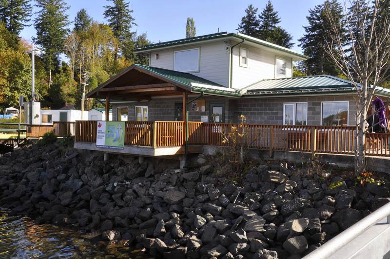 Harbour view at Quathiaski Cove