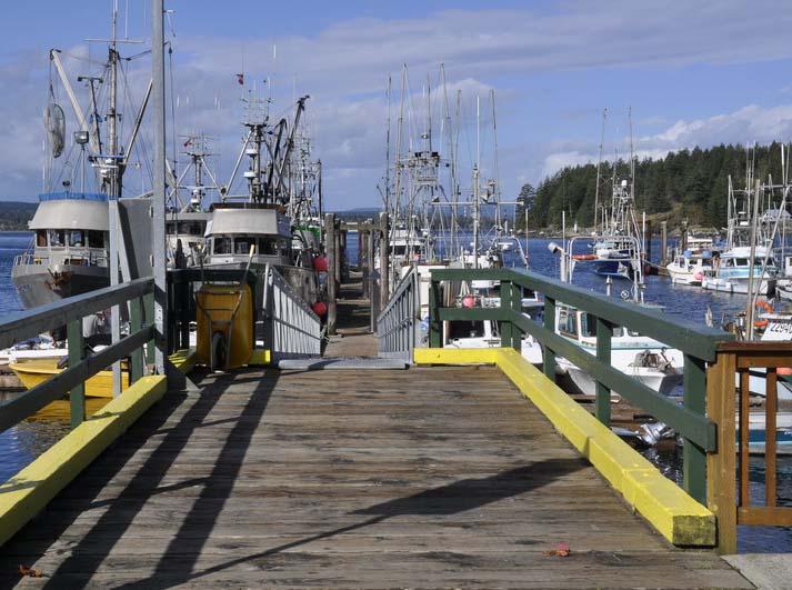Waterfront at Quathiaski Cove